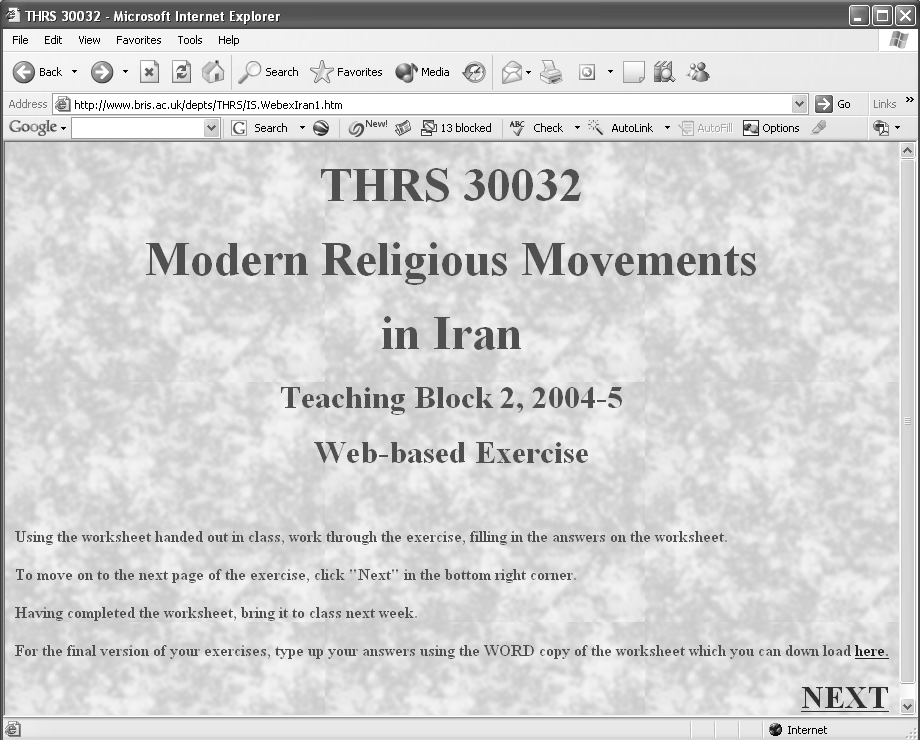 picture of modern religious movements in iran slide